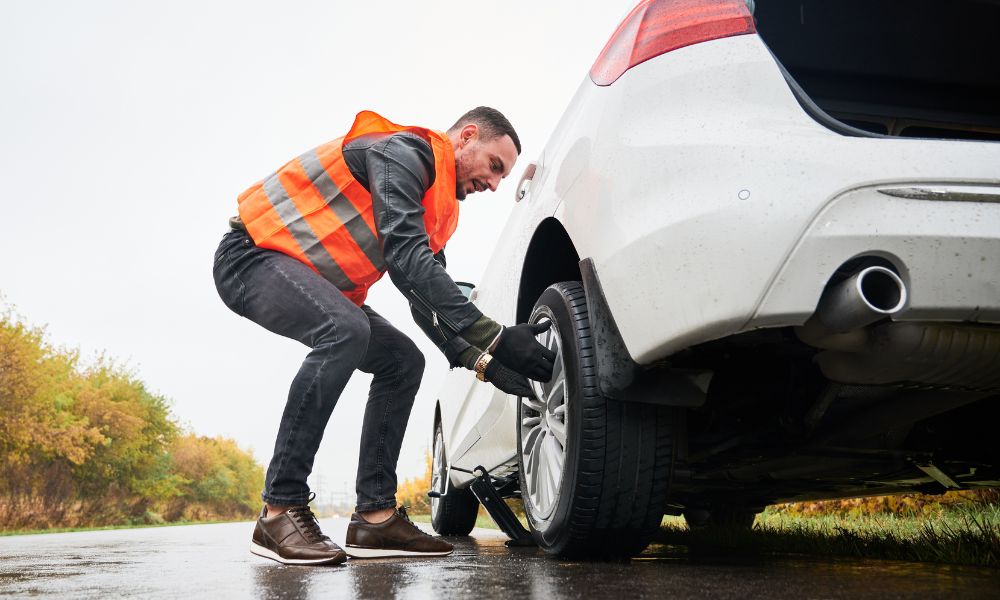 Alexis Towing roadside service photo